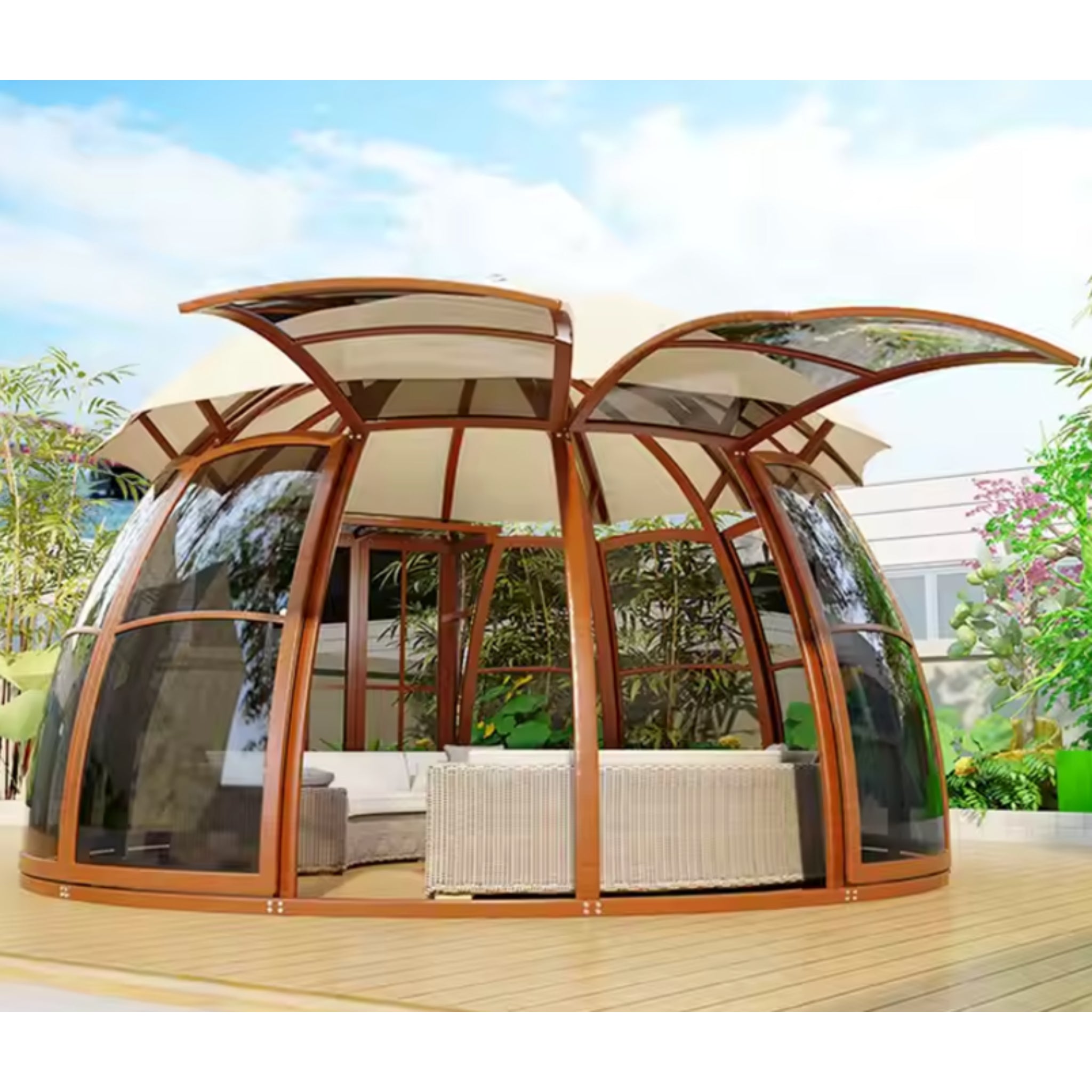 AquaDome Luxe 360 Outdoor Pavilion
