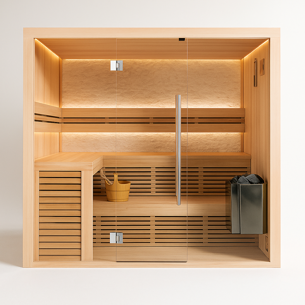 Soluvia Elite 5-Person Himalayan Sauna