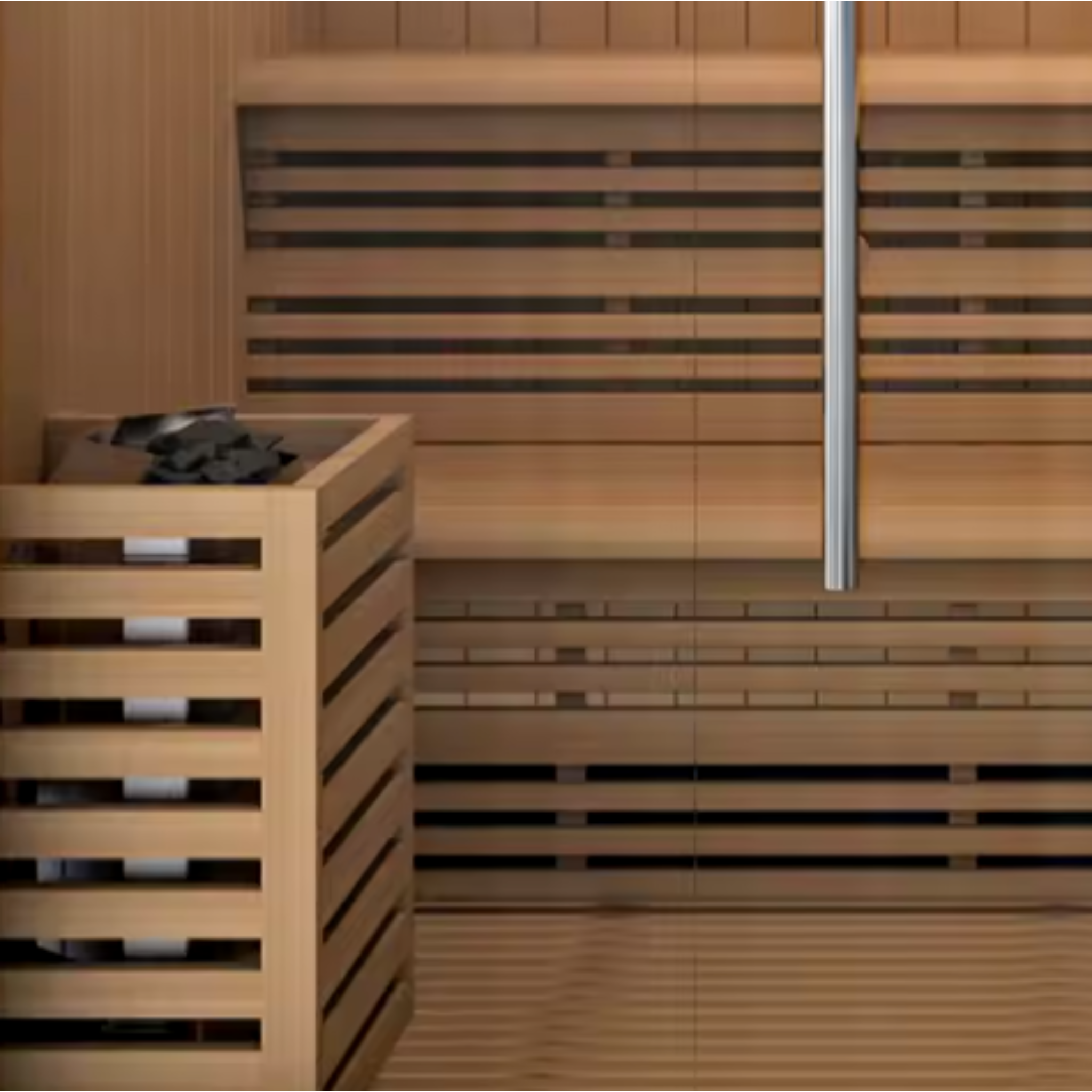NordAura Lumina 6-Person Cedar Sauna